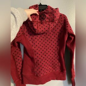 Lululemon scuba full zip size 6